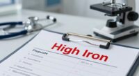 high iron differential indicators