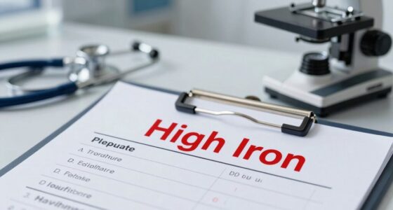 high iron differential indicators