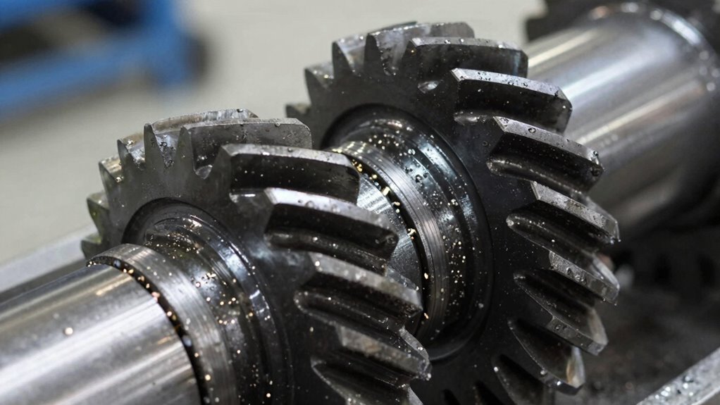 hypoid gear friction causes heat