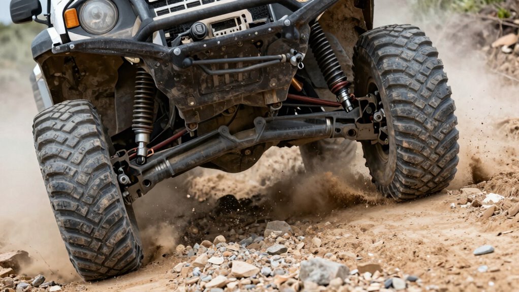 impact forces damage suspension