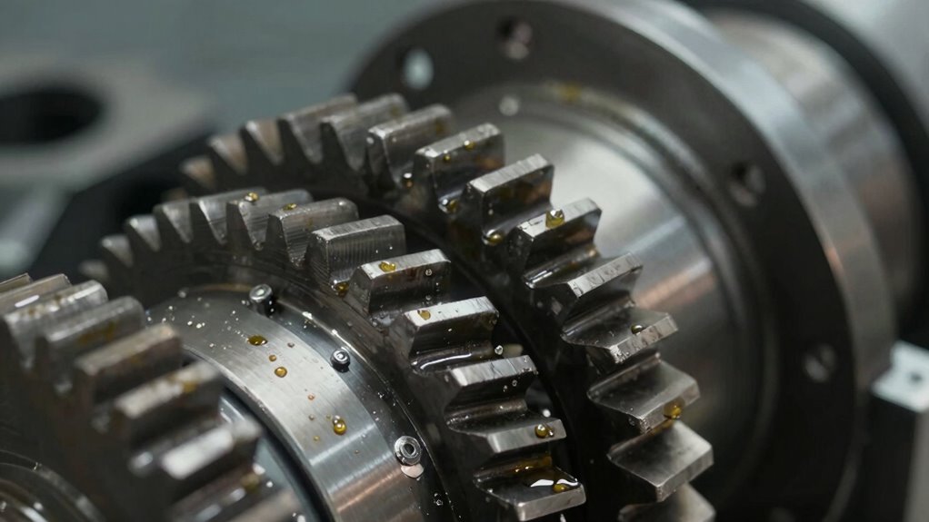 incorrect gear and misalignment