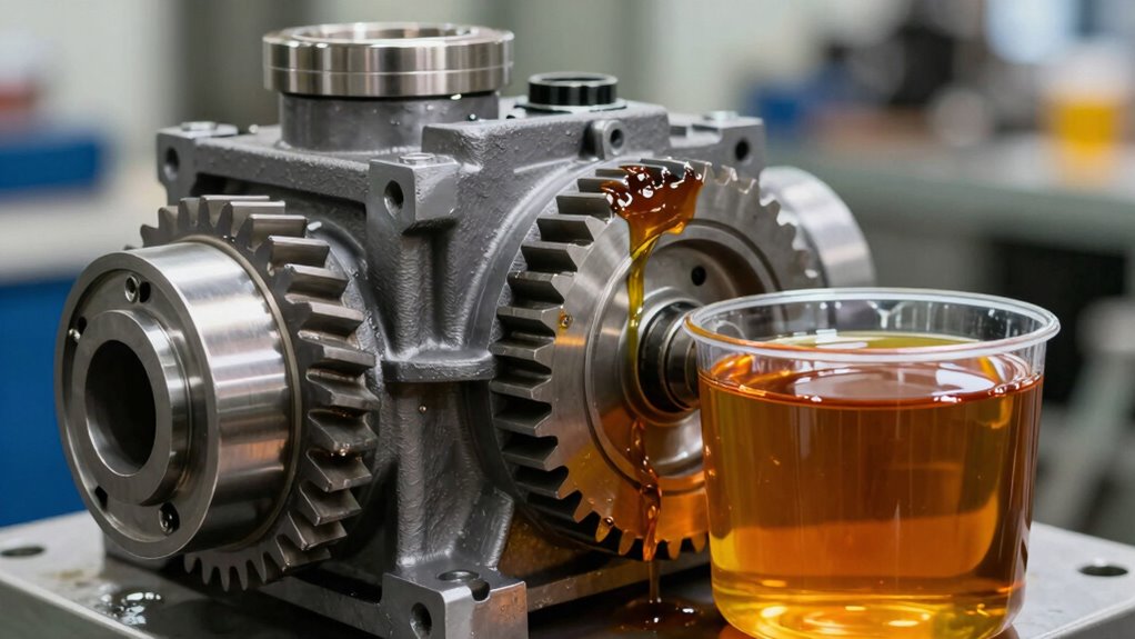 industrial gearbox oil functions