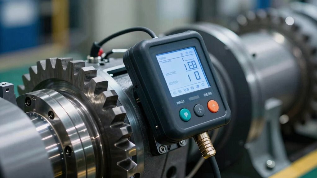 industrial gearbox vibration monitoring