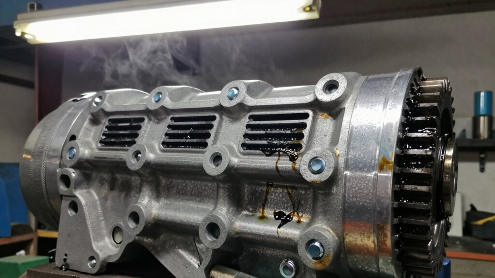 inspect cooling and lubrication