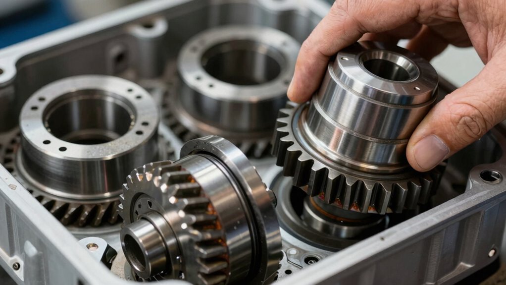 inspect synchronizer teeth wear