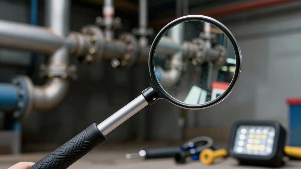 inspection mirror kit features