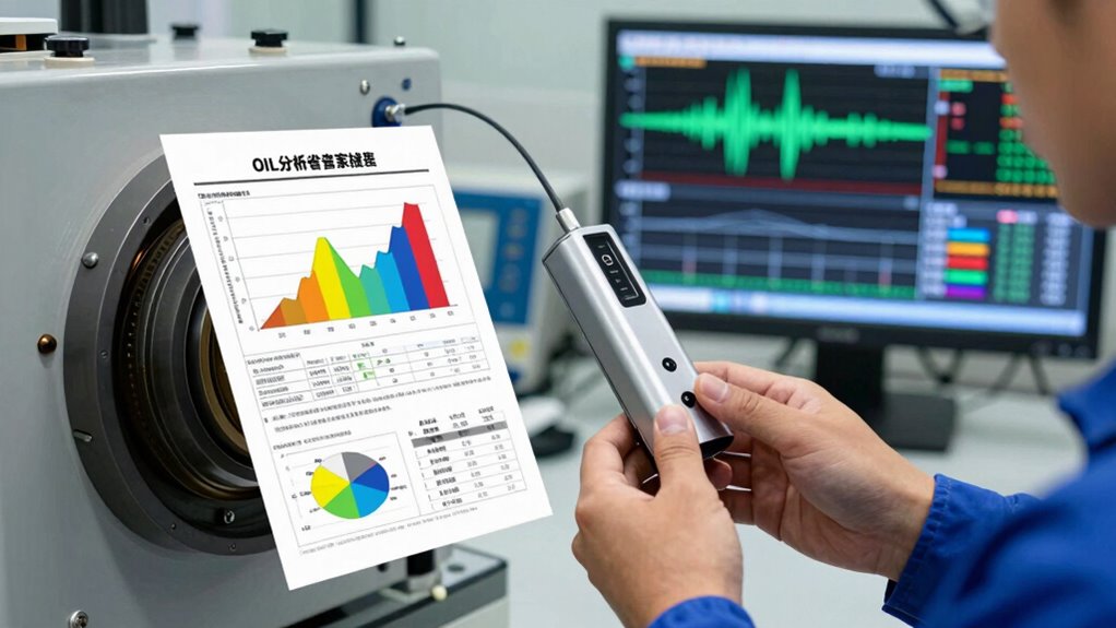 integrated vibration oil monitoring