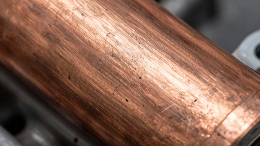 interpreting copper engine wear