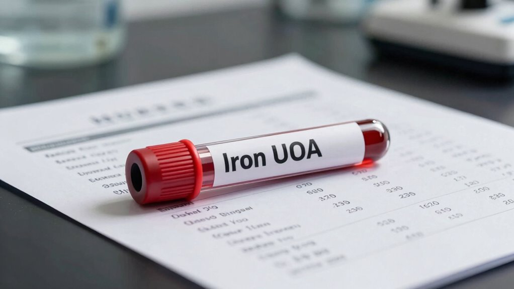 interpreting iron metabolism results