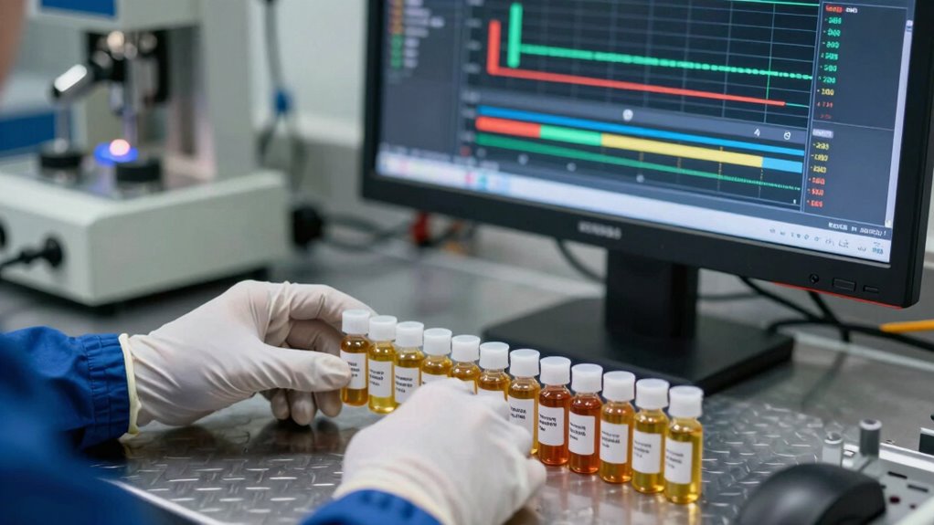 interpreting oil analysis data