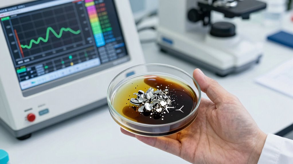 interpreting oil particle data