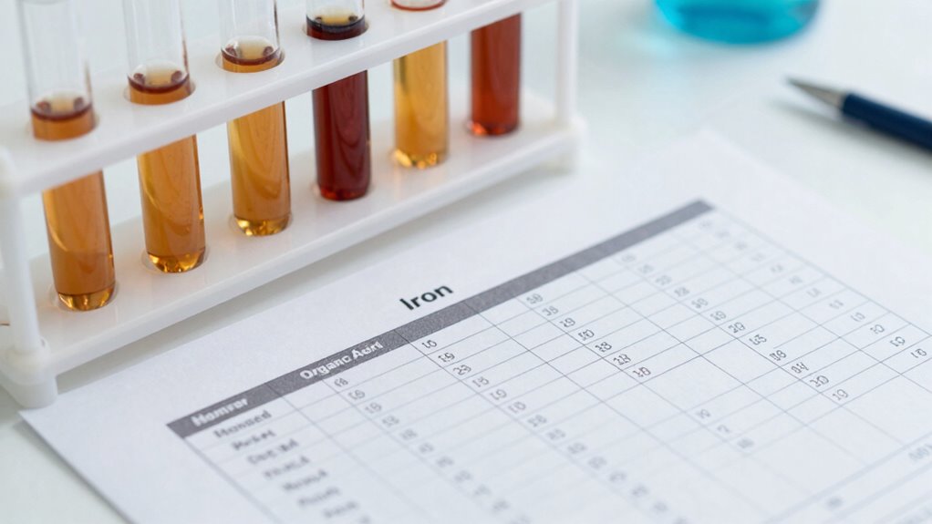iron levels influenced by diet