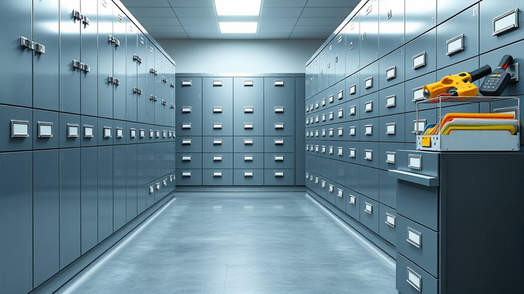 key storage cabinet factors