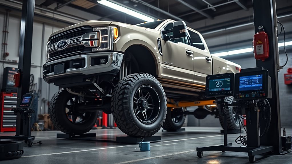lifted truck alignment considerations