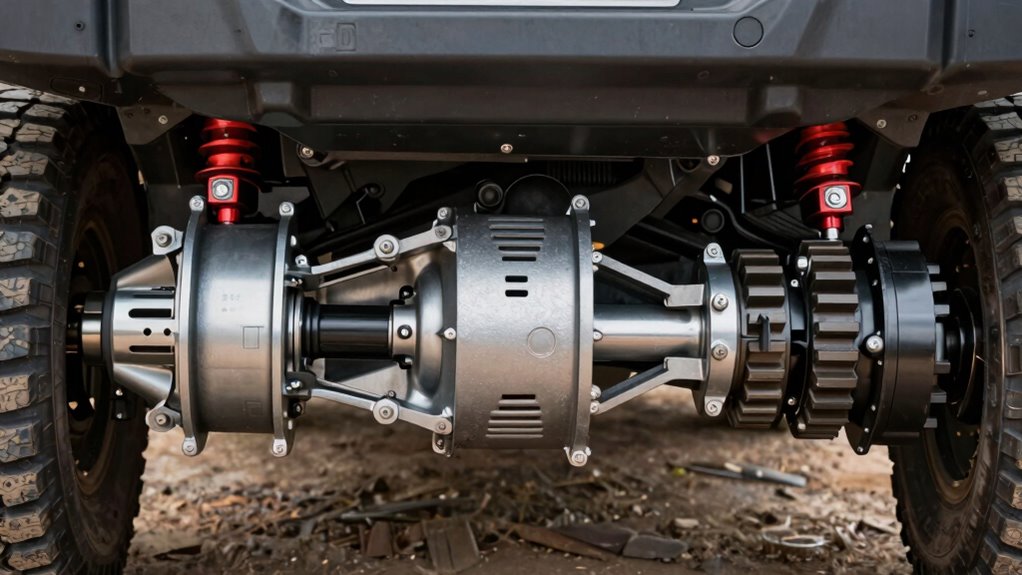 lock wheels for better traction