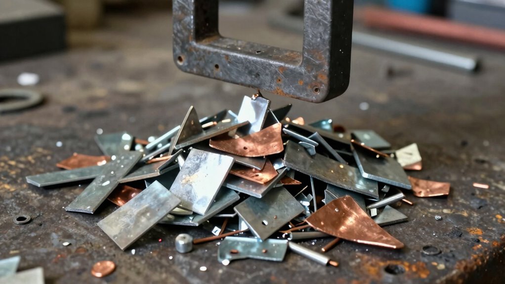 magnet sorting aids recycling