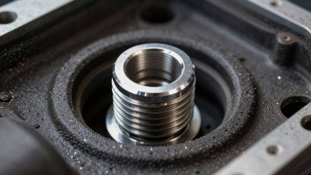 magnetic plugs reduce metal debris