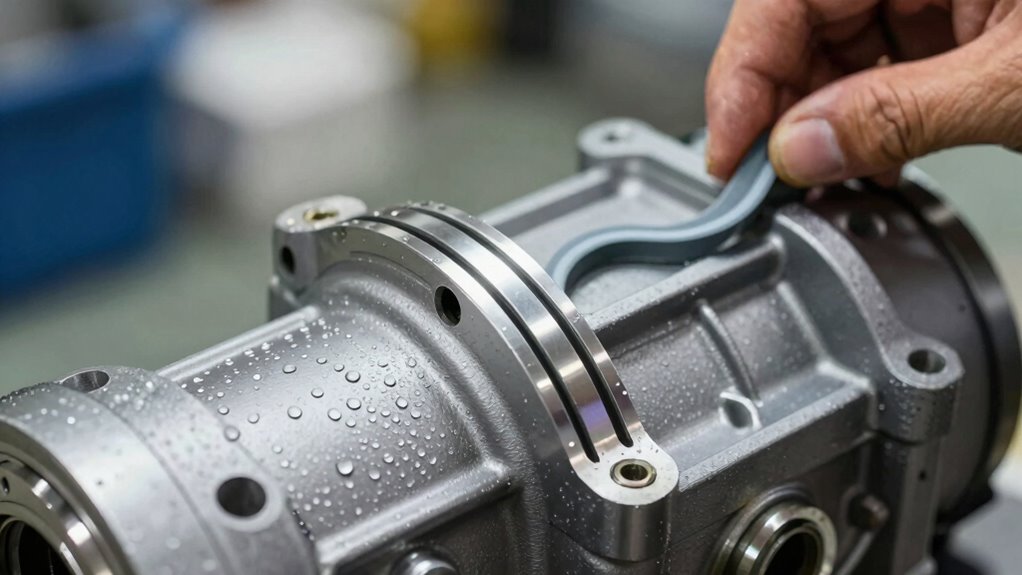 maintain dry gearbox effectively