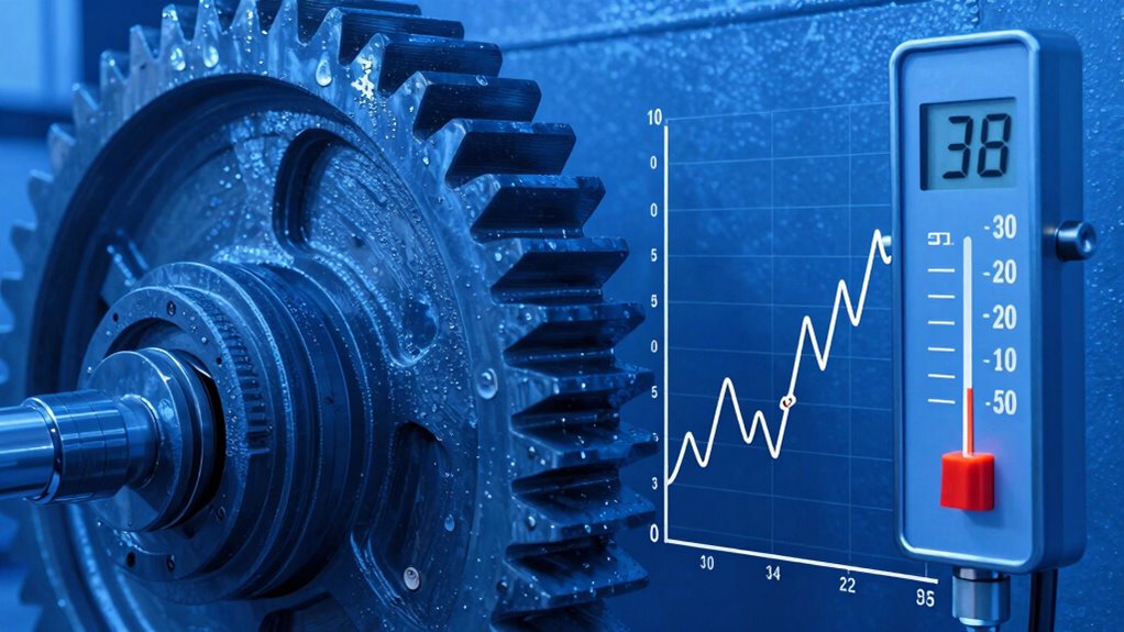 maintain gear oil temperature