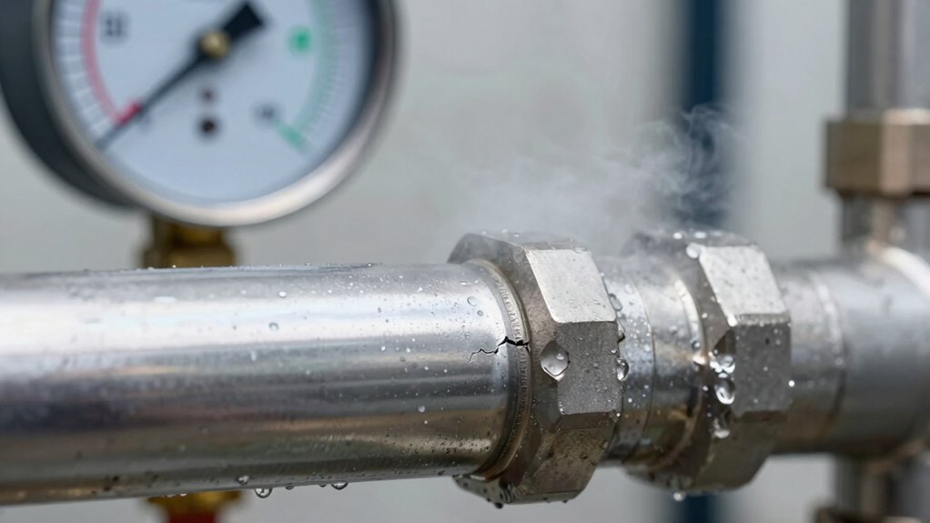 maintain pressure prevent leaks