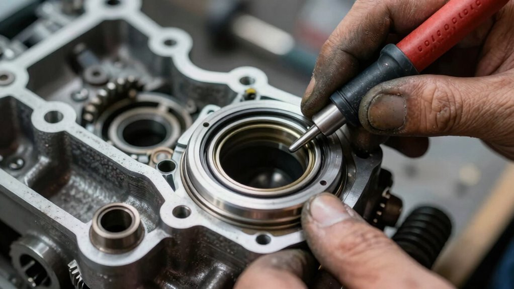 manual gearbox seal issues