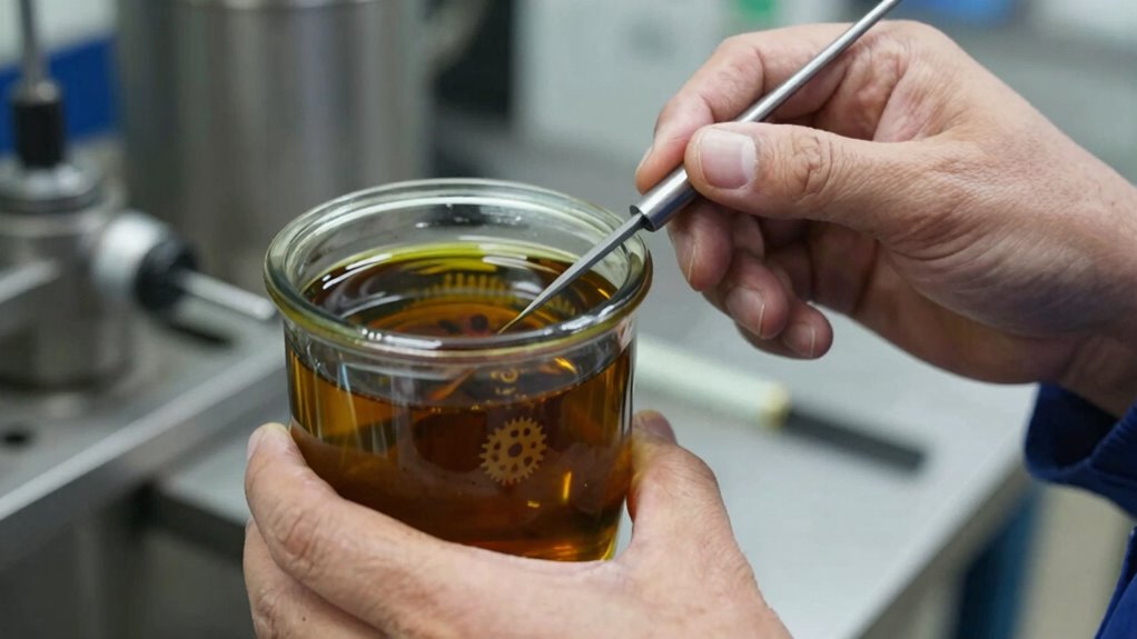 manual oil health assessment