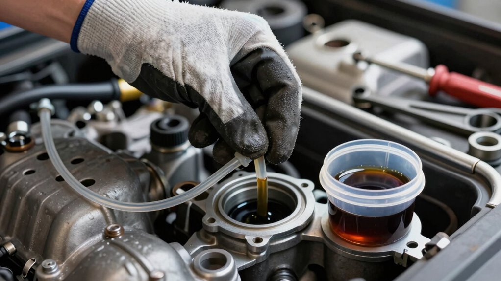 manual transmission fluid monitoring