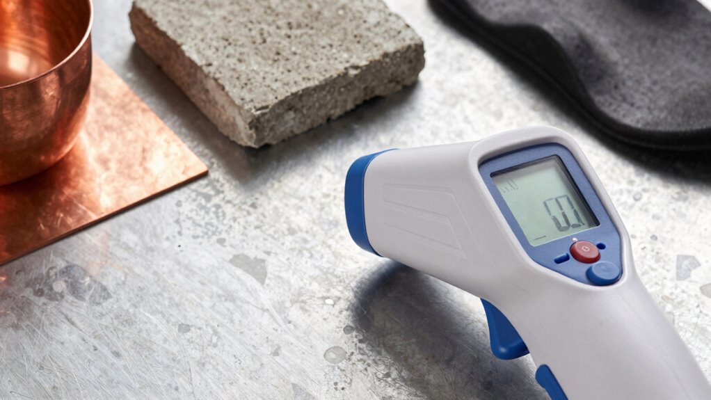 material emissivity variation guide