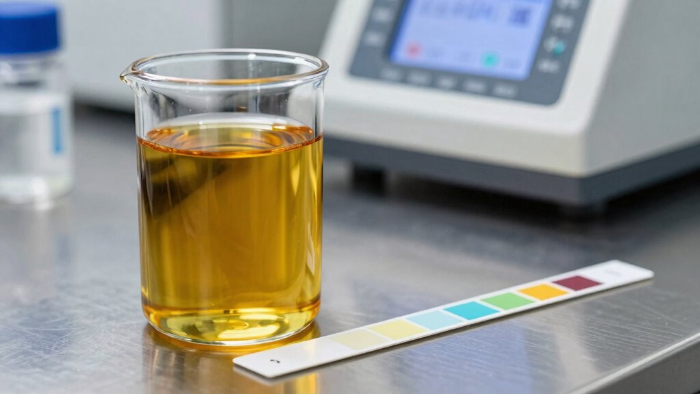 measuring tan in gear oils