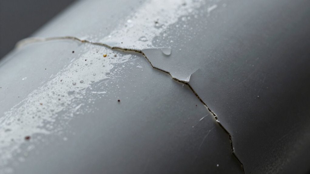 microscopic damage causes sealing failures