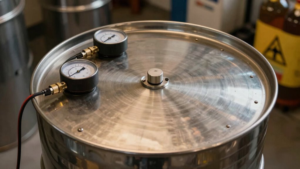 monitor drum temperature closely