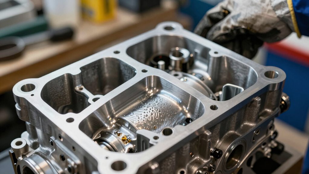 monitor engine break in signs