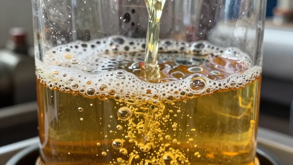 oil overfill causes aeration