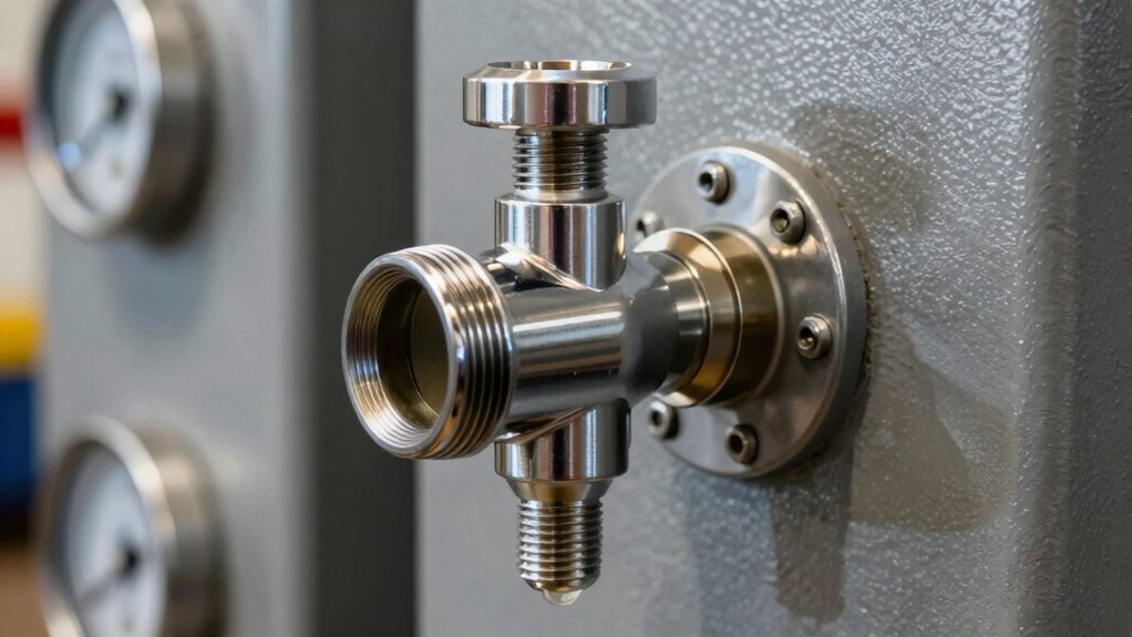 oil sampling port options