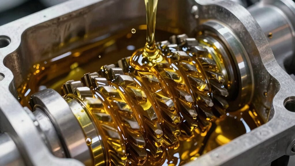 oil viscosity affects gear performance