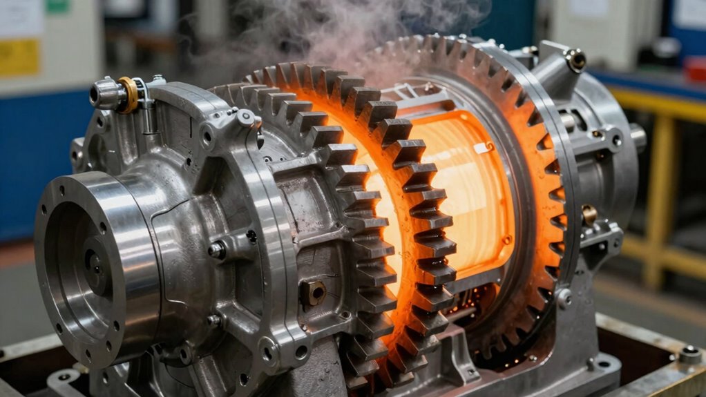 operating conditions influence gearbox heat