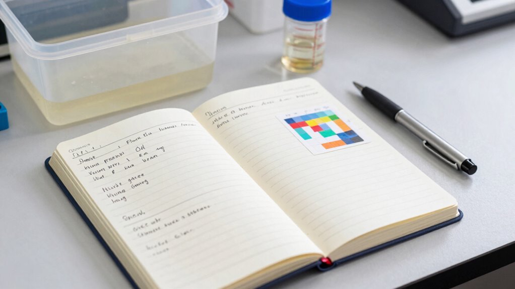 organize and label maintenance records