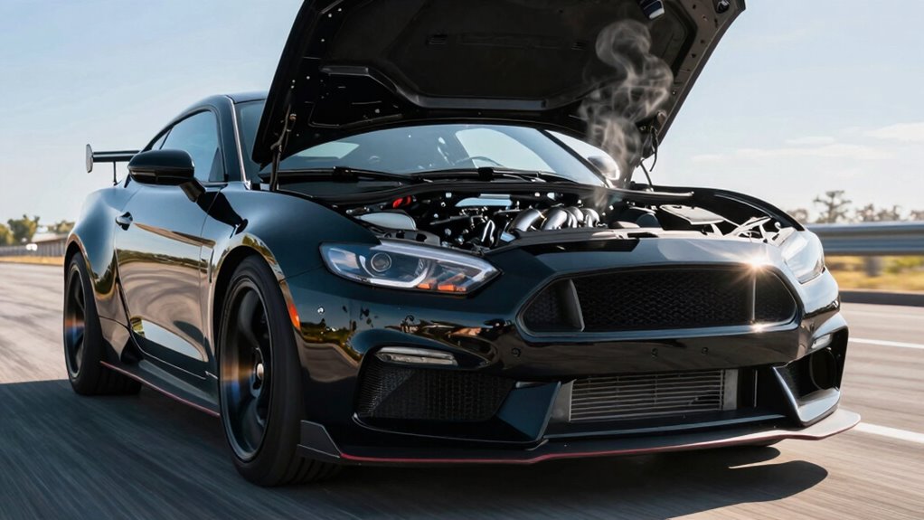 overheated engine after towing