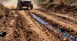 post ride glitter oil signs