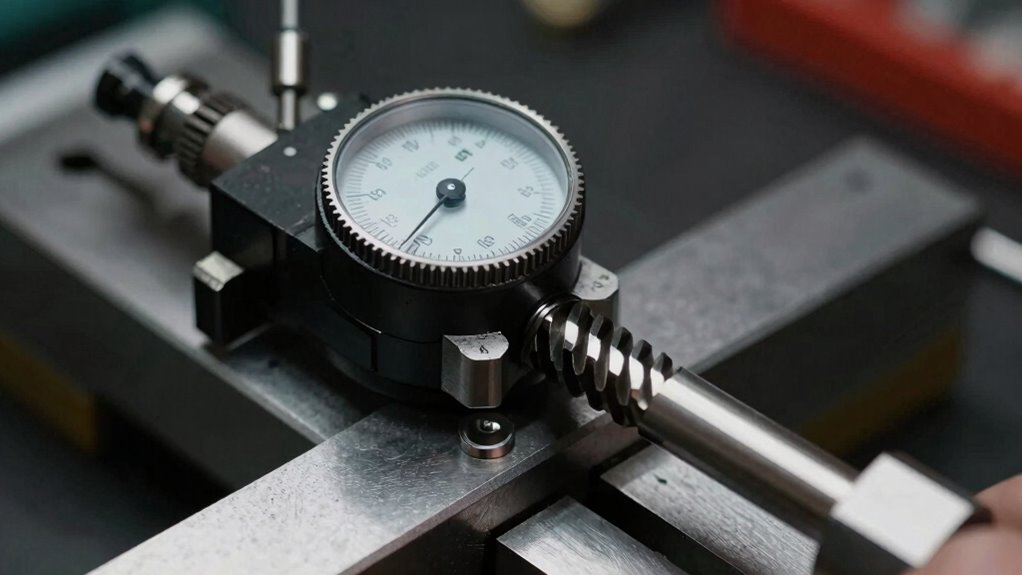 precise gear backlash measurement