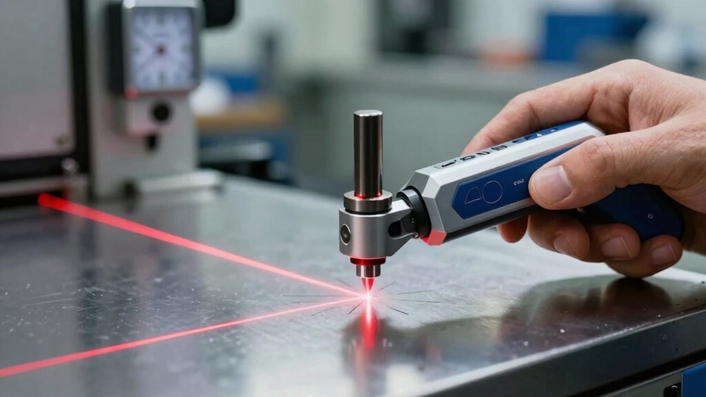 precise laser measurement alignment