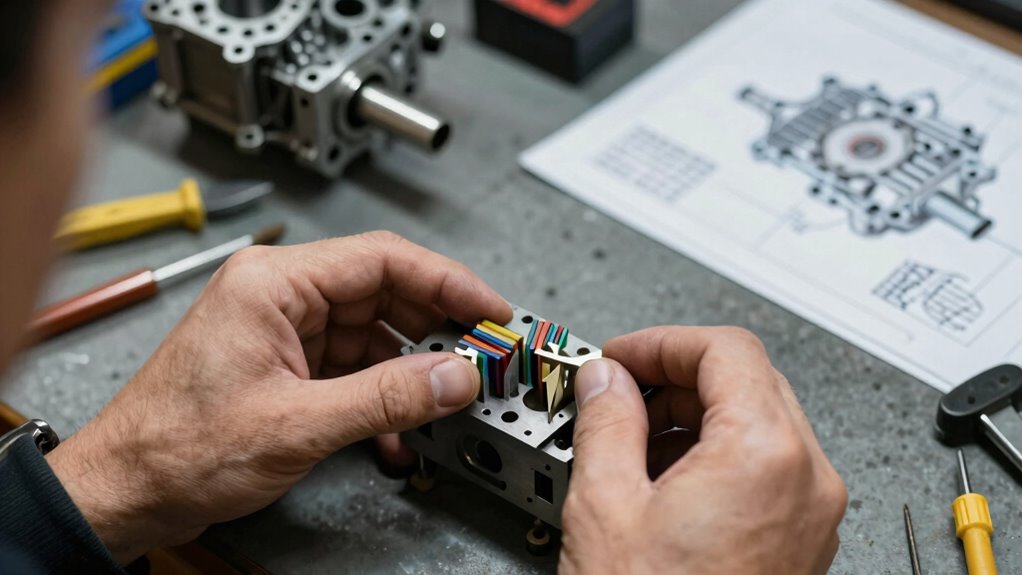 precise shim stack setup
