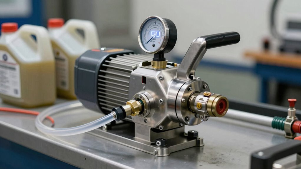 precision gear oil transfer