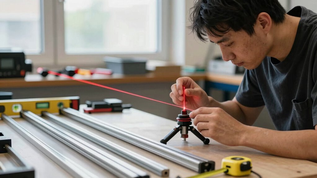 prepare workspace and equipment