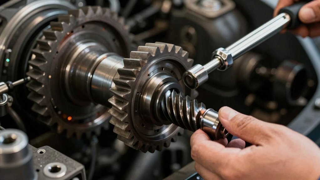 proper gear contact tension