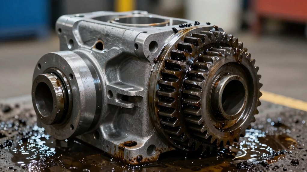 proper gear oil application