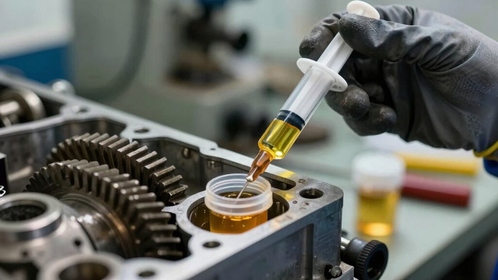 proper gear oil sampling