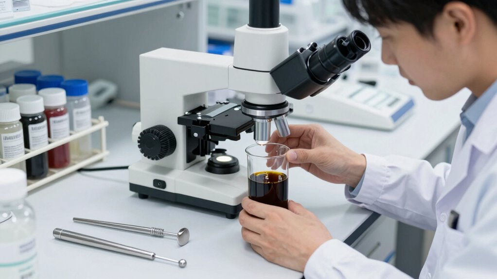 proper gear oil sampling