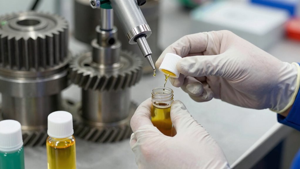 proper gear oil sampling