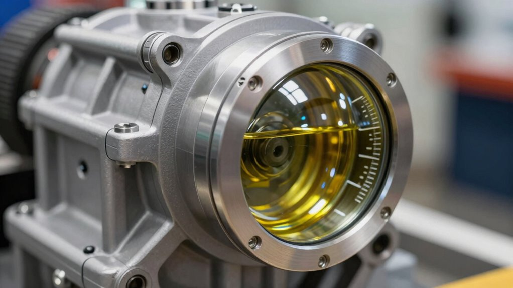 proper gearbox sight glass selection